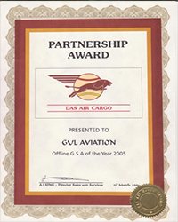 Partnership Award for offline GSA in 2005
