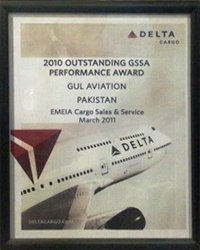 Outstanding GSSA Performance Award in 2010
